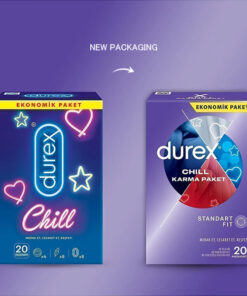 نمای جایگزین از کاندوم دورکس چیل بسته 20 عددی Chill