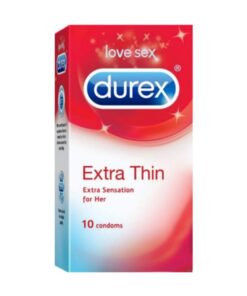 کاندوم نازک دورکس مدل EXTRA THIN SENSATION بسته 10 عددی