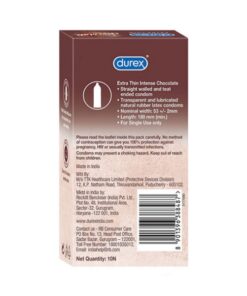 نمای جایگزین از کاندوم نازک دورکس با رایحه شکلات بسته 10 عددی