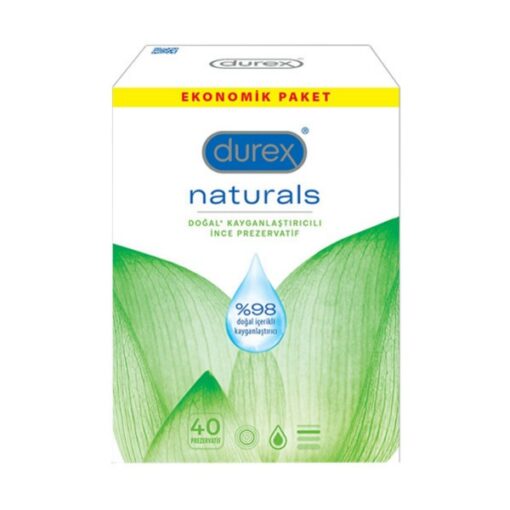 کاندوم دورکس نچرال بسته 40 عددی Naturals