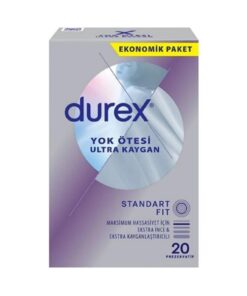 کاندوم دورکس مدل بسیار نازک بسته 20 عددی Yok Otesi Ultra kaygan