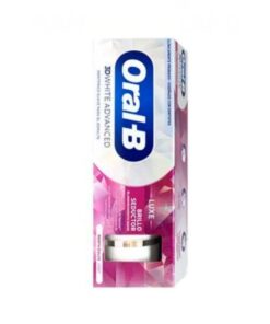 خمیر دندان اورال بی آلمانی سفیدکننده مدل Oral B 3D white advanced حجم 75 میل
