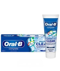 خمیر دندان آلمانی اورال بی مدل Oral B Protect & Clean حجم 75 میل