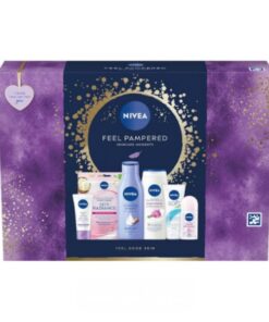 پک کادوئی مراقبت از پوست نیوآ مدل NIVEA Feel Pampered مناسب همه انواع پوست