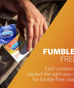 نمای جایگزین از کاندوم نازک دانه دار دورکس مدل EXTRA Dots بسته 10 عددی